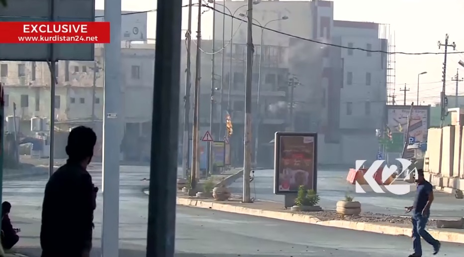 لقطات لكوردستان24 عن هجوم كركوك